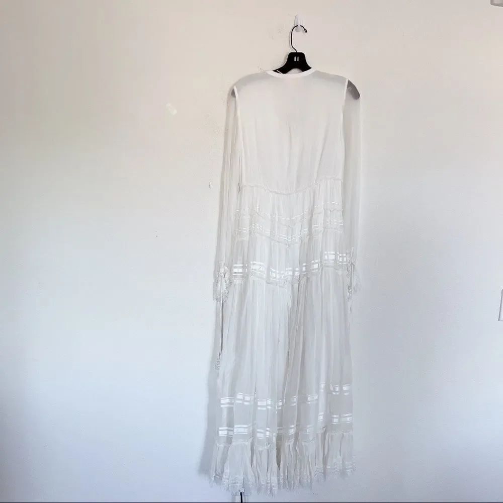 ROCOCO SAND High Low Long Dress in White - Picture 6 of 12